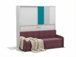 Academy Schrankbett 90x190 mit Sofa -Horizontal - Image 7